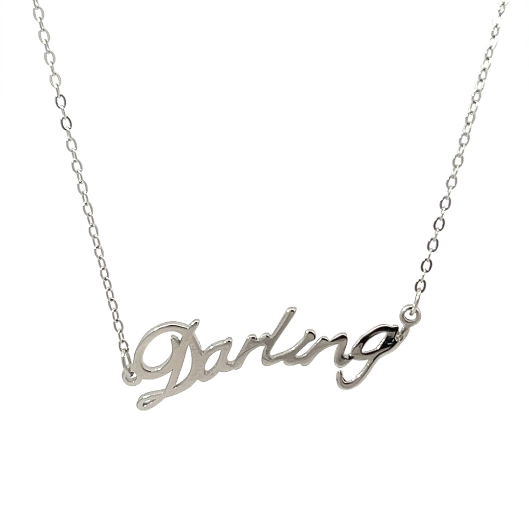 PurpleLuck Darling 925 Silver Pendant Simple and charming jewelry for women and girls