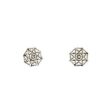 PurpleLuck Dreamcatcher 925 Silver earrings. Stud earrings for girls gifting- simple daily wear