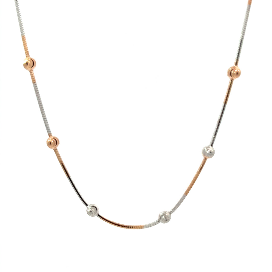 Purpleluck Frances Rose Gold Italian