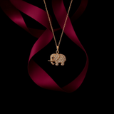 Charming 925 Silver Elephant  Pendant