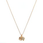 PurpleLuck Charming 925 Silver Elephant  Pendant dainty designer pendant for gifting
