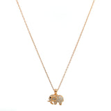 PurpleLuck Charming 925 Silver Elephant  Pendant dainty designer pendant for gifting