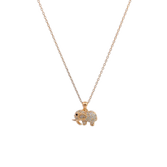 PurpleLuck Charming 925 Silver Elephant  Pendant dainty designer pendant for gifting