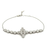 Purpleluck Isabella 925 Silver Bracelet Luxury minimal bracelet and trendy gift for girlfriend