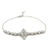 Purpleluck Isabella 925 Silver Bracelet Luxury minimal bracelet and trendy gift for girlfriend