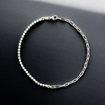 PurpleLuck Tamanna 925 Silver Anklet. Elegant and simple daily wear anklet for women and girls