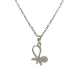 purpleluck gisele silver pendant. Butterfly shaped sterling silver pendant