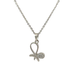 purpleluck gisele silver pendant. Butterfly shaped sterling silver pendant