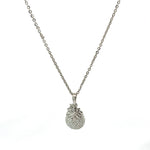 PurpleLuck Fruit Ninja 925 Silver Necklace cute and charming pendant with adjustable chain. Gift for sister, girlfriend and wife