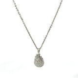 PurpleLuck Fruit Ninja 925 Silver Necklace cute and charming pendant with adjustable chain. Gift for sister, girlfriend and wife