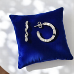 Purpleluck Ribbed radiance 925 Silver Earrings for girls. Daily wear lightweight hoop earrings