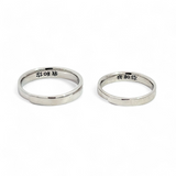 PurpleLuck Jamie Silver Couple Rings