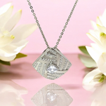 PurpleLuck Jennie 925 Silver Pendant Luxury Festive and wedding wear for women and girls