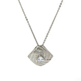 PurpleLuck Jennie 925 Silver Pendant Luxury Festive and wedding wear for women and girls