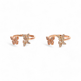 PurpleLuck Juhi 925 Silver Butterfly Toe Rings luxury Indian traditional wear