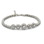PurpleLuck betty Silver Bracelet