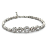 PurpleLuck betty Silver Bracelet