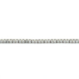 PurpleLuck Lisa Silver Tennis Bracelet. Sterling Silver Sleek and elegant bracelet for women and girls