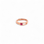 PurpleLuck Lucine 925 Silver Ring. Romantic gift for women on Birthday and anniversary