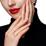 PurpleLuck Lucine 925 Silver Ring. Romantic gift for women on Birthday and anniversary