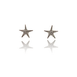 PurpleLuck Meryl Starfish Oxidized 925 Silver Earrings for Office and daily wear. Perfect gift for girlfriend and wife