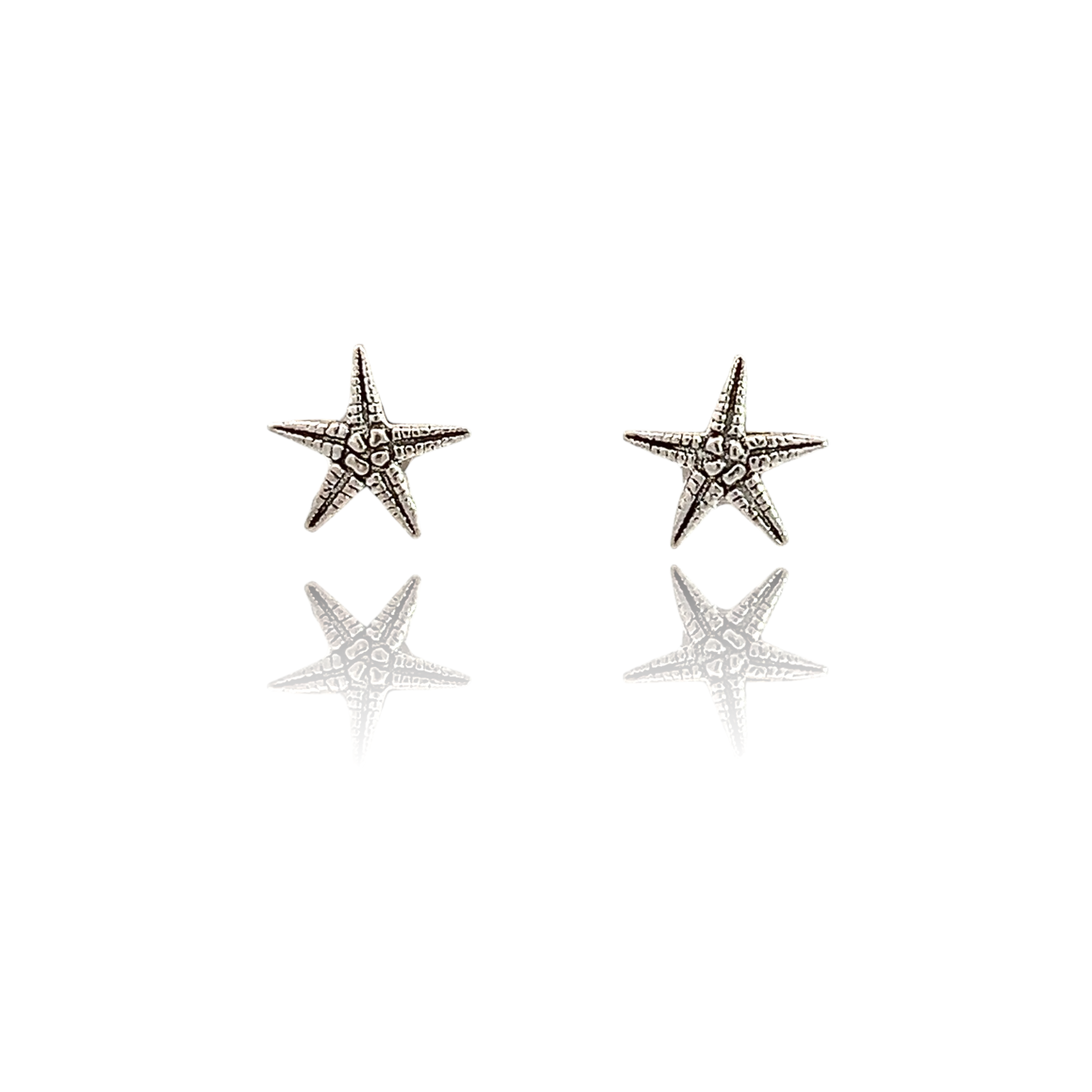 PurpleLuck Meryl Starfish Oxidized 925 Silver Earrings for Office and daily wear. Perfect gift for girlfriend and wife