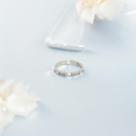 PurpleLuck- Orion Silver Mid Ring
