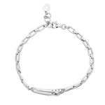 Purpleluck Minissha 925 Silver Bracelet in dainty design. Elegant charm bracelet for Women and girls. Ideal Gift for girlfriend.
