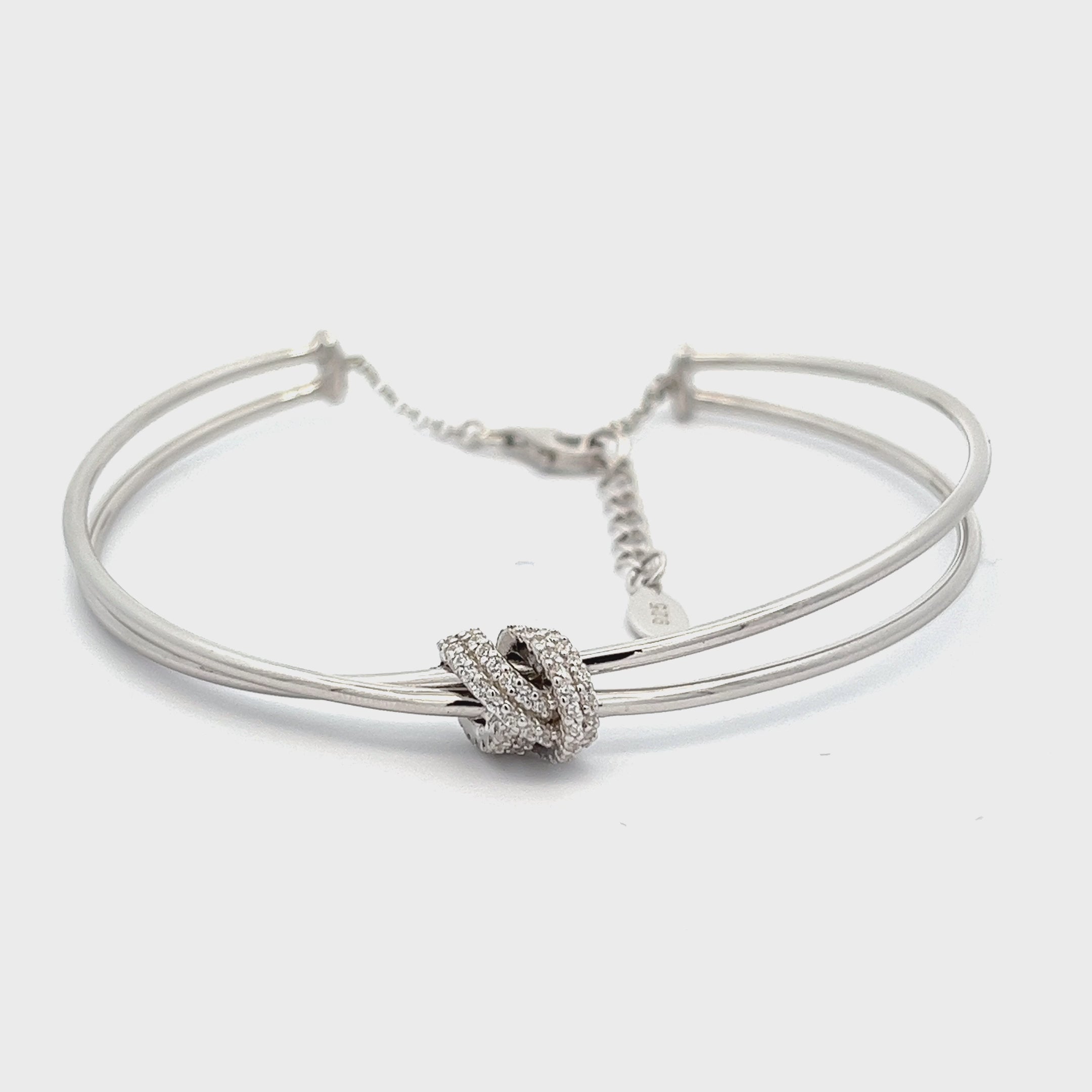 PurpleLuck Kyra 925 Silver Bracelet for gifting luxury jewelry for women
