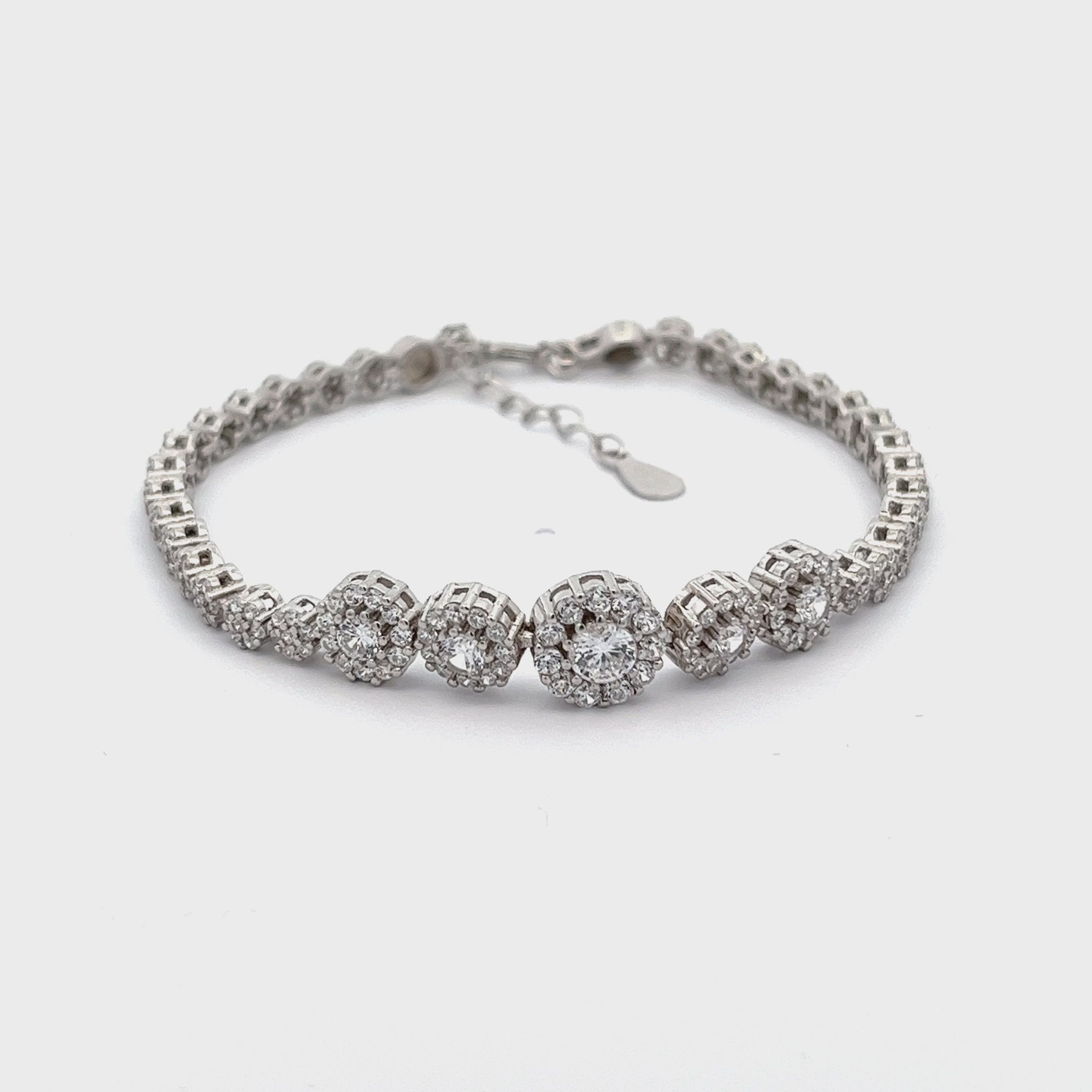 PurpleLuck betty Silver Bracelet