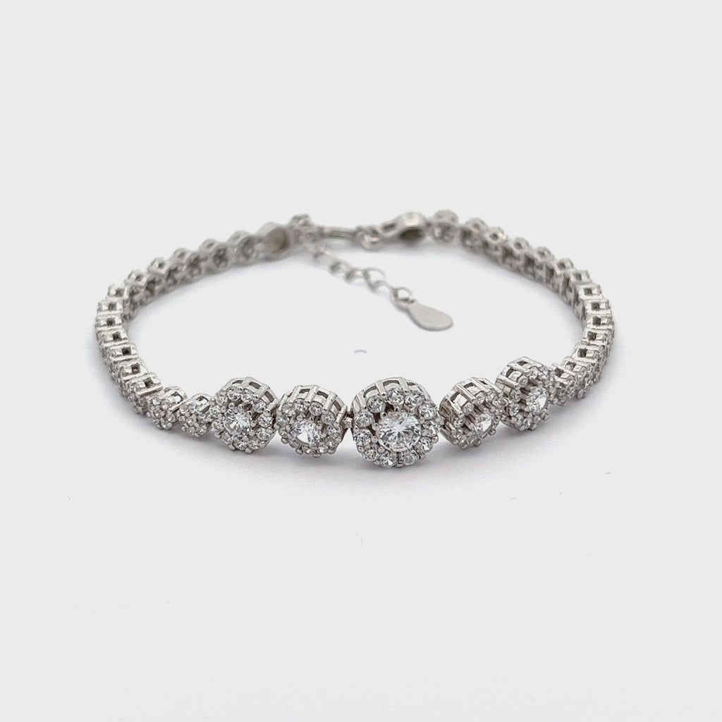 PurpleLuck betty Silver Bracelet