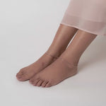 PurpleLuck Clara 925 Silver Italian Anklet. Simple and elegant daily wear ankle jewelry for women and girls