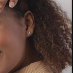 PurpleLuck Meryl Starfish Oxidized 925 Silver Earrings for Office and daily wear. Perfect gift for girlfriend and wife