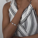 PurpleLuck Sophia 925 Silver Bracelet Party wear Luxury and elegant bracelet. Gift for girlfriend 