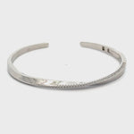 PurpleLuck Zubeida 925 Silver Bracelet.Wedding wear modern and elegant jewellery for women and girls