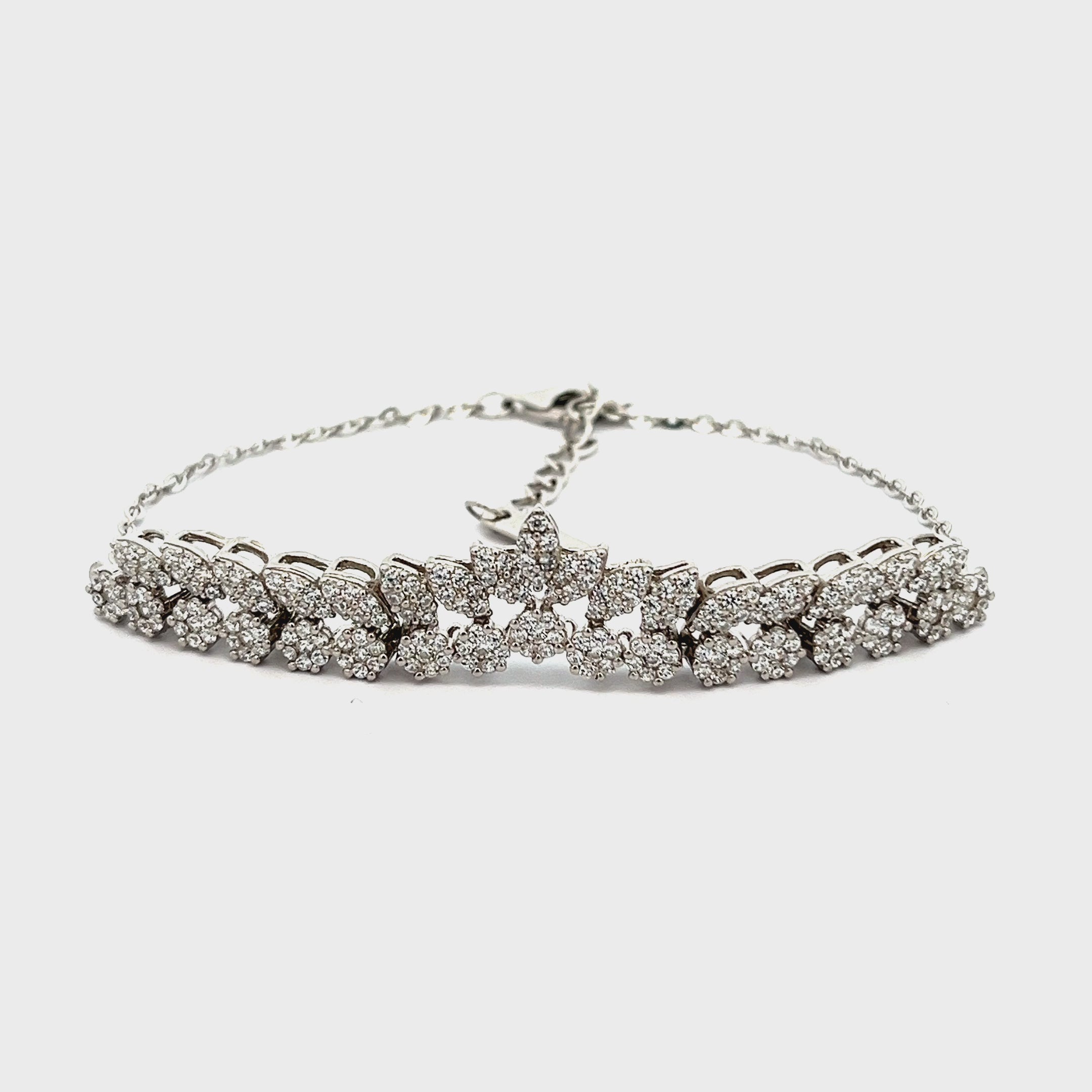 Purpleluck Haerin Silver Bracelet