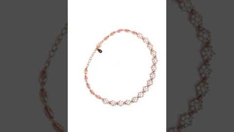 PurpleLuck Shimmering Floral 925 Silver Anklet trendy foot jewellery