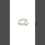 PurpleLuck Giovanna 925 Silver Chain Ring for girls and women gifting