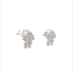 PurpleLuck Resse 925 Silver Earrings. Cute and simple studs for Girls. Gift for Girlfriend. Romantic gift