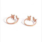 PurpleLuck Juhi 925 Silver Butterfly Toe Rings luxury Indian traditional wear