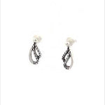 PurpleLuck Saoirse Oxidized 925 Silver Earring for everyday wear and gift for women and girls