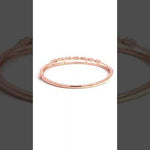 PurpleLuck-Lillian Rose Gold Bracelet