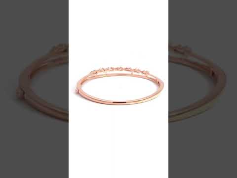 PurpleLuck-Lillian Rose Gold Bracelet