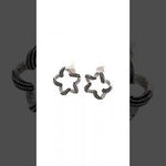 PurpleLuck Star Stud 925 Silver Earrings . Minimalist style earrings for women - romantic gift