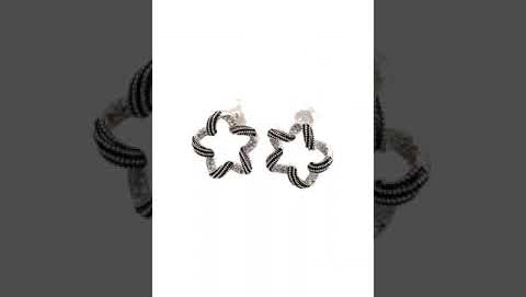 PurpleLuck Star Stud 925 Silver Earrings . Minimalist style earrings for women - romantic gift