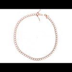 PurpleLuck Rose Gold Dainty Dewdrop Anklet. 925 Silver anklet for women-wedding wear