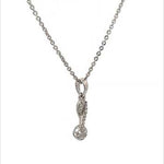 PurpleLuck Infinite 925 Silver Pendant. Infinite symbol minimal luxury daily wear jewellery for women. Gift for Rakshabandhan 