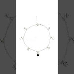 PurpleLuck- Starry Silver Anklet