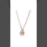 Purpleluck Teardrop 925 Silver Pendant for women and girls