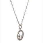 PurpleLuck Miss World 925 Silver Pendant. Simple and elegant jewellery for women. Gift for girlfriend and wife